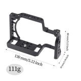 Maxbell Camera Cage with 1/4 3/8 Frame Case for A6500 A6400 A6300 Accessory