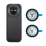 Maxbell 2x Sports Camera Lens Guards Waterproof for One x3 Replacement
