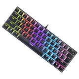 Maxbell Compact Mechanical Gaming Keyboard Waterproof for Laptop computer