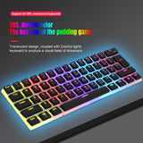 Maxbell Compact Mechanical Gaming Keyboard Waterproof for Laptop computer