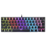 Maxbell Compact Mechanical Gaming Keyboard Waterproof for Laptop computer
