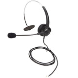 Maxbell Phone Headsets Earphone Mic Head Wear Noise Cancelling Corded for Desk Phone