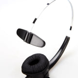 Maxbell Phone Headsets Earphone Mic Head Wear Noise Cancelling Corded for Desk Phone