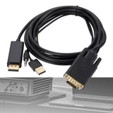 Maxbell VGA to DisplayPort Cable 1.8M Male to Male Converter for PC Monitor Laptop