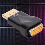 Maxbell 1080P DisplayPort DP to VGA Adapter Converter Connector for HDTV PC Desktop