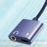 Maxbell USB Type C Audio Adapter Professional Portable Lightweight Scratch Resistant 3.5mm+Type C