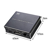 Maxbell DP Switch 8K Splitter Support 8K@30Hz for PC Theater