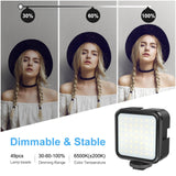 Maxbell C Shape DV Bracket Stabilizer LED light Kit for All Slr Cameras & DV