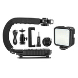 Maxbell C Shape DV Bracket Stabilizer LED light Kit for All Slr Cameras & DV