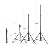 Maxbell Photography Light Stand Tripod Travel Sturdy Folding for Umbrellas Softboxes