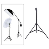 Maxbell Photography Light Stand Tripod Travel Sturdy Folding for Umbrellas Softboxes