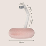 Maxbell Mobile Phone Holder Cushion Stand Clip Clamp for NightStand Office Decor Pink