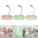 Maxbell Mobile Phone Holder Cushion Stand Clip Clamp for NightStand Office Decor Pink