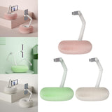 Maxbell Mobile Phone Holder Cushion Stand Clip Clamp for NightStand Office Decor Pink