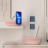 Maxbell Mobile Phone Holder Cushion Stand Clip Clamp for NightStand Office Decor Pink