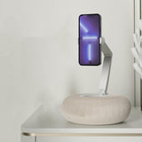 Maxbell Mobile Phone Holder Cushion Stand Clip Clamp for NightStand Office Decor Beige