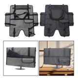 Maxbell Monitor Carrying Bag Anti Scratch Screen Storage Bag with Handle for Travel Gray