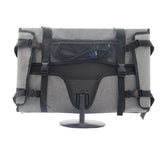 Maxbell Monitor Carrying Bag Anti Scratch Screen Storage Bag with Handle for Travel Gray