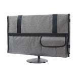 Maxbell Monitor Carrying Bag Anti Scratch Screen Storage Bag with Handle for Travel Gray