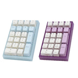 Maxbell Wired Numeric Keypad Waterproof Portable for Office Home Desktop Blue