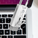 Maxbell Electronic Cleaner Kit Laptop Cleaner Sliding Design for Cameras Screen White