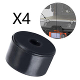 Maxbell Rubber Leveling Solid Bed Mount Damping Black for R2 Replace 4pcs