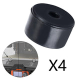 Maxbell Rubber Leveling Solid Bed Mount Damping Black for R2 Replace 4pcs