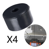 Maxbell Rubber Leveling Solid Bed Mount Damping Black for R2 Replace 4pcs