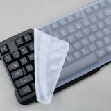 Maxbell 2 Pieces Keyboard Protector Cover Skin Durable Soft Washable Silicone Laptop 12inch-14inch Clear