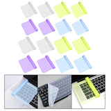 Maxbell 2 Pieces Keyboard Protector Cover Skin Durable Soft Washable Silicone Laptop 12inch-14inch Clear