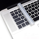 Maxbell 2 Pieces Keyboard Protector Cover Skin Durable Soft Washable Silicone Laptop 12inch-14inch Clear
