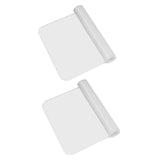 Maxbell 2 Pieces Keyboard Protector Cover Skin Durable Soft Washable Silicone Laptop 12inch-14inch Clear