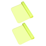 Maxbell 2 Pieces Keyboard Protector Cover Skin Durable Soft Washable Silicone Laptop 12inch-14inch Yellow