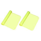 Maxbell 2 Pieces Keyboard Protector Cover Skin Durable Soft Washable Silicone Laptop 12inch-14inch Yellow