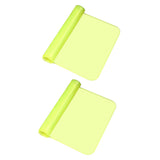 Maxbell 2 Pieces Keyboard Protector Cover Skin Durable Soft Washable Silicone Laptop 12inch-14inch Yellow
