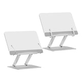 Maxbell Acrylic Laptop Stand Bookshelves 180 Rotating for Tablet Support Desktop Type A