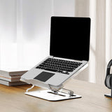 Maxbell Acrylic Laptop Stand Bookshelves 180 Rotating for Tablet Support Desktop Type A
