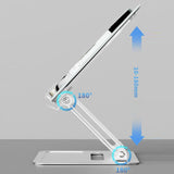 Maxbell Acrylic Laptop Stand Bookshelves 180 Rotating for Tablet Support Desktop Type A