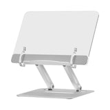 Maxbell Acrylic Laptop Stand Bookshelves 180 Rotating for Tablet Support Desktop Type A