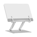 Maxbell Acrylic Laptop Stand Bookshelves 180 Rotating for Tablet Support Desktop Type A