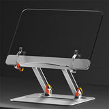 Maxbell Acrylic Laptop Stand Bookshelves 180 Rotating for Tablet Support Desktop Type A