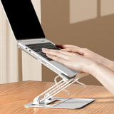 Maxbell Acrylic Laptop Stand Bookshelves 180 Rotating for Tablet Support Desktop Type A