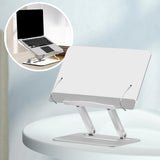 Maxbell Acrylic Laptop Stand Bookshelves 180 Rotating for Tablet Support Desktop Type B