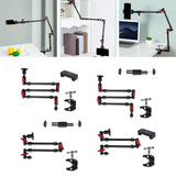 Maxbell Flexible Arm Mounts Articulating Arm for DSLR Camera Studio Live Streaming 3 Section For Phone