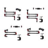 Maxbell Flexible Arm Mounts Articulating Arm for DSLR Camera Studio Live Streaming 3 Section For Phone