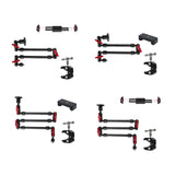 Maxbell Flexible Arm Mounts Articulating Arm for DSLR Camera Studio Live Streaming 3 Section For Phone
