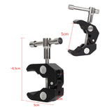 Maxbell Flexible Arm Mounts Articulating Arm for DSLR Camera Studio Live Streaming 3 Section For Phone