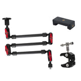 Maxbell Flexible Arm Mounts Articulating Arm for DSLR Camera Studio Live Streaming 3 Section For Phone