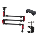 Maxbell Flexible Arm Mounts Articulating Arm for DSLR Camera Studio Live Streaming 3 Section For Phone