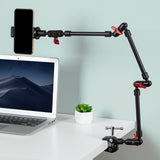 Maxbell Flexible Arm Mounts Articulating Arm for DSLR Camera Studio Live Streaming 3 Section For Tablet